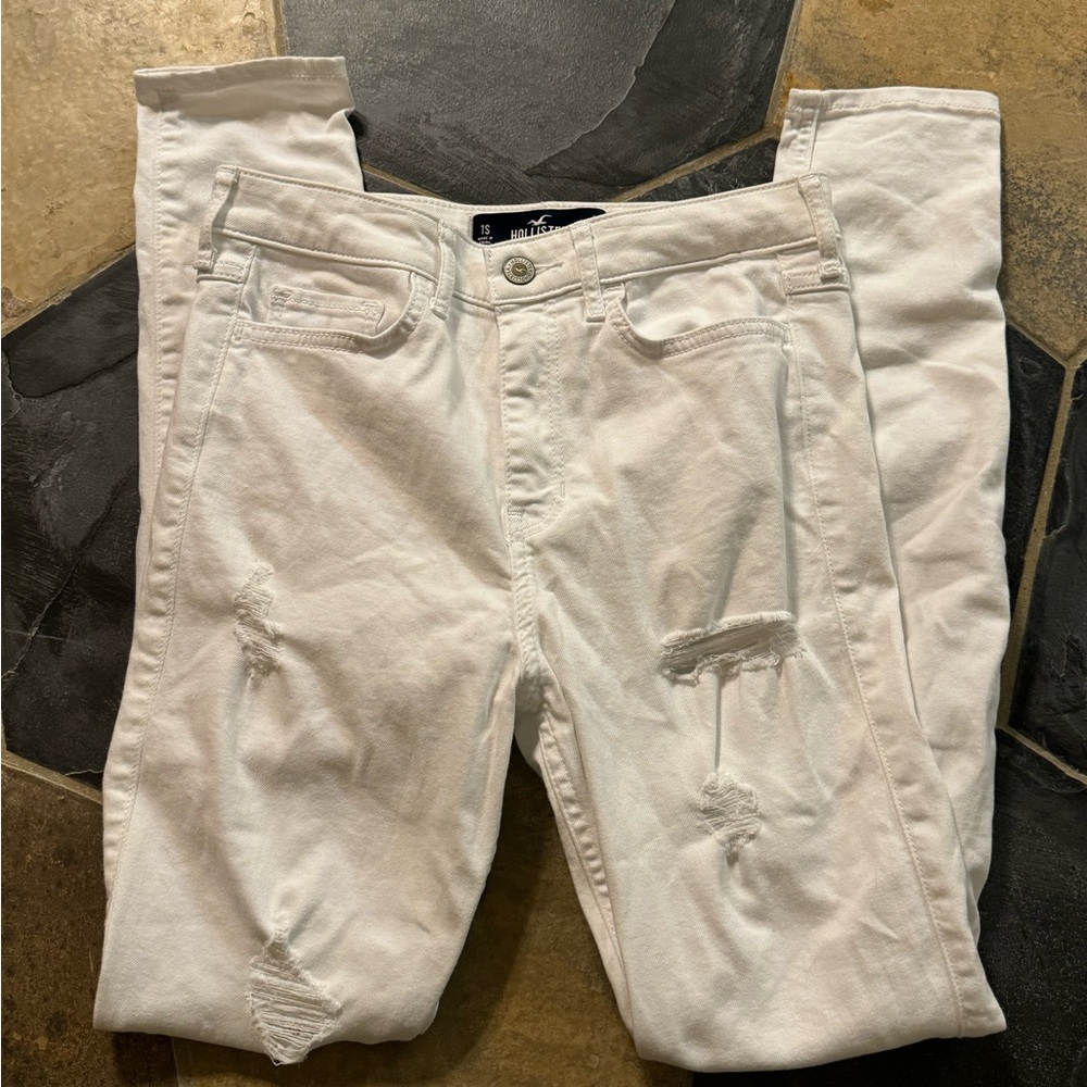 Hollister ripped jeans, size 1S